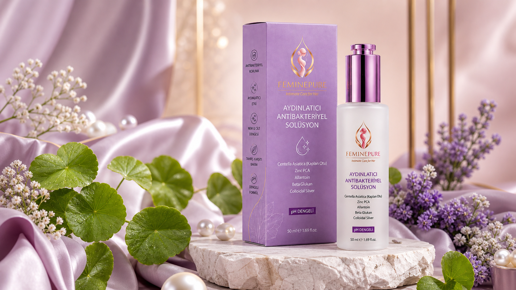 FeminePure aydınlatıcı solüsyon